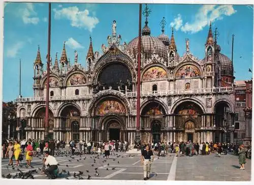 [Ansichtskarte] ITALY - Venezia - Basilica di S. Marco. 