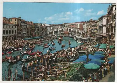 [Ansichtskarte] ITALY - Venezia - Canal Grande - Regata Storica. 