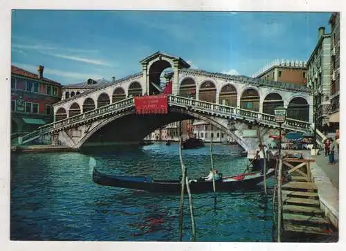 [Ansichtskarte] ITALY - Venezia - Ponte di Rialto. 