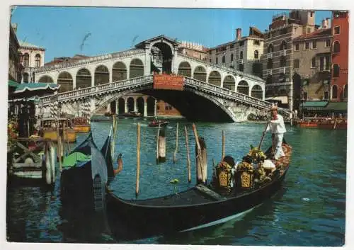 [Ansichtskarte] ITALY - Venezia - Ponte di Rialto. 