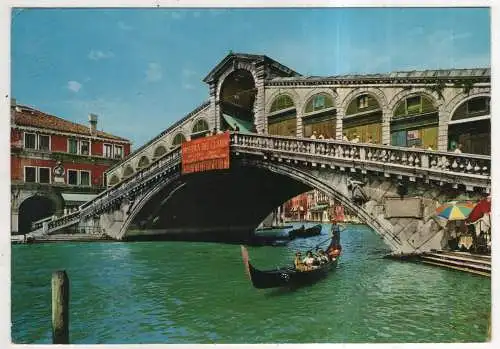 [Ansichtskarte] ITALY - Venezia - Ponte di Rialto. 