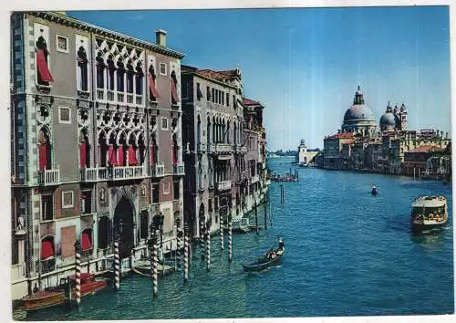 [Ansichtskarte] ITALY - Venezia - Canal Grande. 