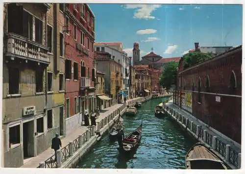 [Ansichtskarte] ITALY - Venezia - Rio dei Tolentini. 