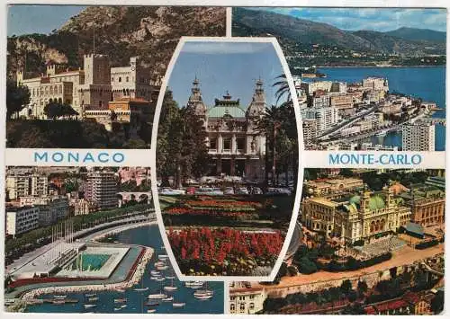 [Ansichtskarte] MONACO - Monte-Carlo. 