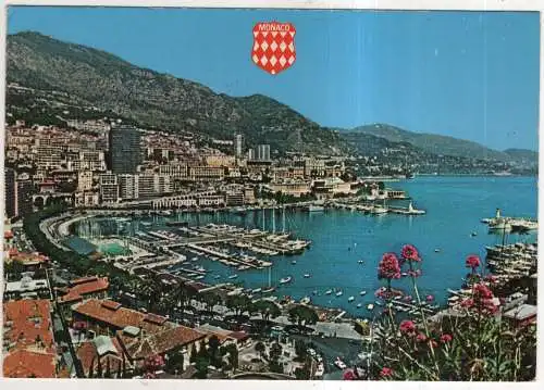 [Ansichtskarte] MONACO - Le Port et Monte-Carlo. 