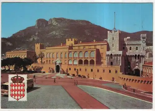 [Ansichtskarte] MONACO - Le Palais Princier et sa place. 