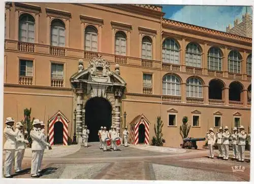 [Ansichtskarte] MONACO - La relève de la Garde devant le Palais du Prince. 