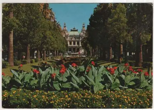 [Ansichtskarte] MONACO - Monte-Carlo - Le Jardin et le Casino. 