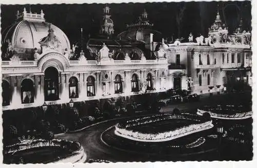 [Ansichtskarte] MONACO - Monte-Carlo - Le Casino (effet de nuit). 