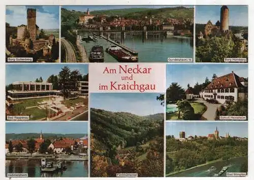 [Ansichtskarte] GERMANY - Am Neckar und im Kraichgau. 