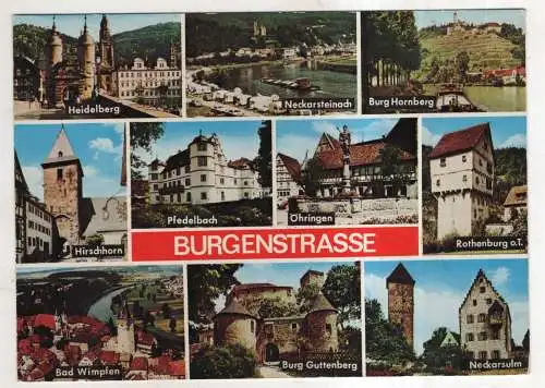 [Ansichtskarte] GERMANY - Burgenstrasse. 