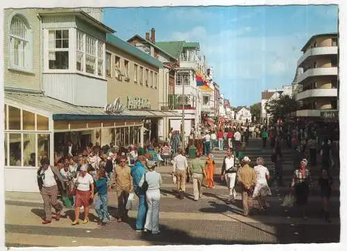 [Ansichtskarte] GERMANY -  Westerland auf Sylt - Fußgängerzone Friedrichstraße. 