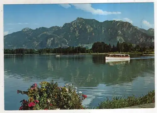 [Ansichtskarte] GERMANY -  Füssen im Allgäu - Uferpartie am Forggensee. 