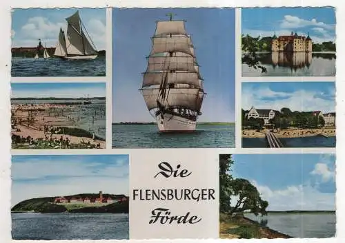 [Ansichtskarte] GERMANY - Die Flensburger Förde. 