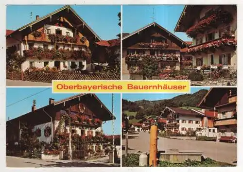 [Ansichtskarte] GERMANY - Oberbayerische Bauernhäuser. 