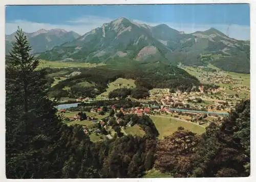 [Ansichtskarte] GERMANY - Marquartstein / Bayer. Alpen mit Hochplatte und Geigelstein. 