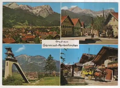 [Ansichtskarte] GERMANY - Garmisch-Partenkirchen. 