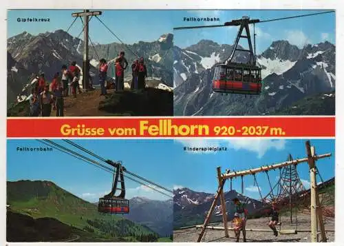 [Ansichtskarte] GERMANY - Grüsse vom Fellhorn. 