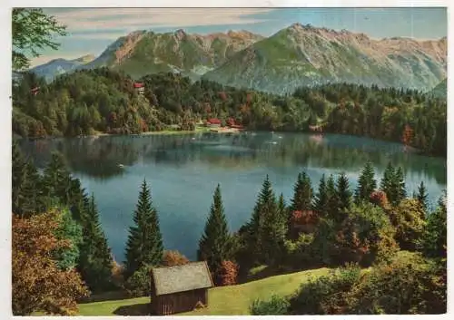 [Ansichtskarte] GERMANY - Freibergsee bei Oberstdorf im Allgäu. 