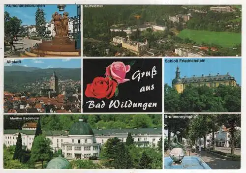 [Ansichtskarte] GERMANY - Bad Wildungen. 