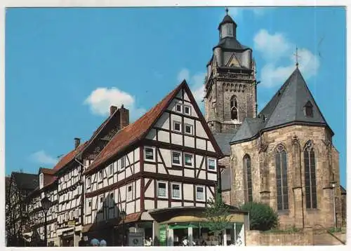 [Ansichtskarte] GERMANY - Bad Wildungen - Stadtkirche u. Alstadt. 