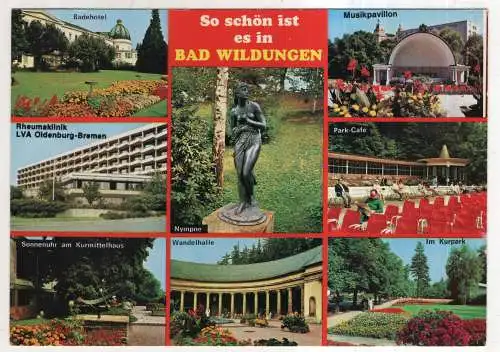 [Ansichtskarte] GERMANY - Bad Wildungen. 