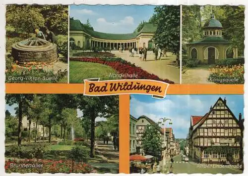 [Ansichtskarte] GERMANY - Bad Wildungen. 