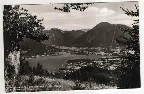 [Ansichtskarte] GERMANY  - Tegernseer-Tal - Bad Wiessee - Rottach-Egern - Tegernsee - Wallberg. 