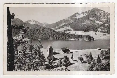 [Ansichtskarte] GERMANY  - Am Spitzingsee geg. Bodenschneid  u. Brecherspitz. 