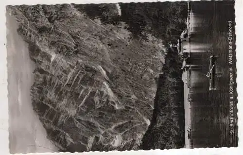 [Ansichtskarte] GERMANY  - St. Bartholomä a. Königssee m. Watzmann-Ostwand. 