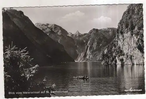 [Ansichtskarte] GERMANY  - Blick vom Malerwinkel auf St. Bartholomä. 