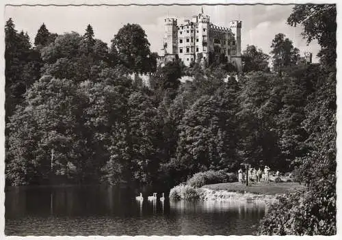 [Ansichtskarte] GERMANY  - Königsschloß Hohenschwangau mit Alpsee. 