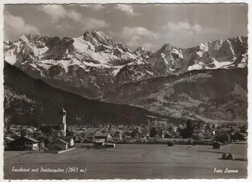 [Ansichtskarte] GERMANY  - Fachant mit Dreitorspitze. 