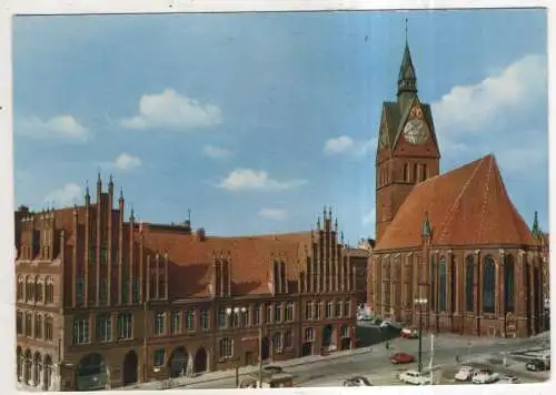 [Ansichtskarte] GERMANY  - Hannover - Altes Rathaus und Marktkirche. 