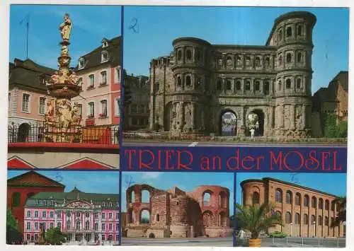 [Ansichtskarte] GERMANY  - Trier an der Mosel. 