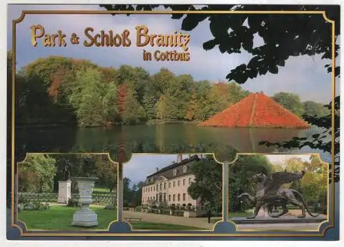 [Ansichtskarte] GERMANY  - Park & Schloß Branitz in Cottbus. 