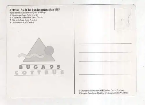 [Ansichtskarte] GERMANY  - Das herausragende Cottbus. 