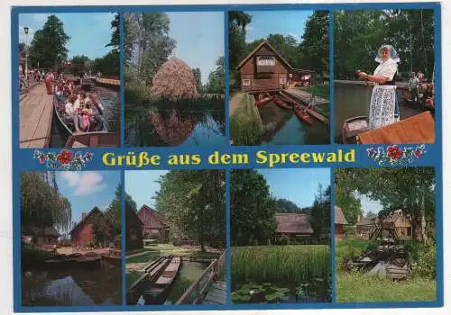 [Ansichtskarte] GERMANY  - Grüße aus dem Spreewald. 