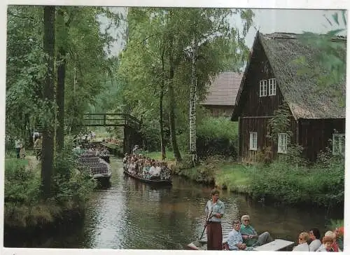 [Ansichtskarte] GERMANY  - Spreewald - Tour mit Kahn. 