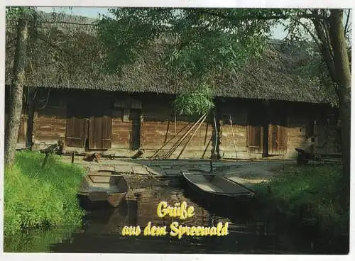 [Ansichtskarte] GERMANY  - Grüße aus dem Spreewald. 