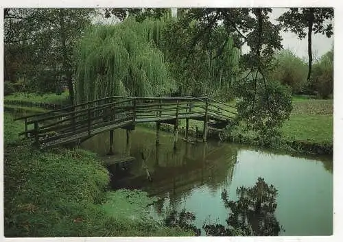 [Ansichtskarte] GERMANY  - Spreewald - Fußgängerbrücke. 