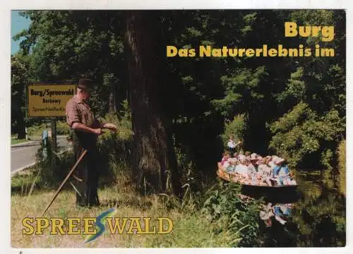 [Ansichtskarte] GERMANY  - Burg - Das Naturerlebnis im Spreewald. 