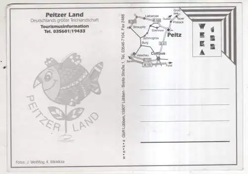 [Ansichtskarte] GERMANY  - Peitz - Peitzer Stadtansichten - Peitzer Land. 