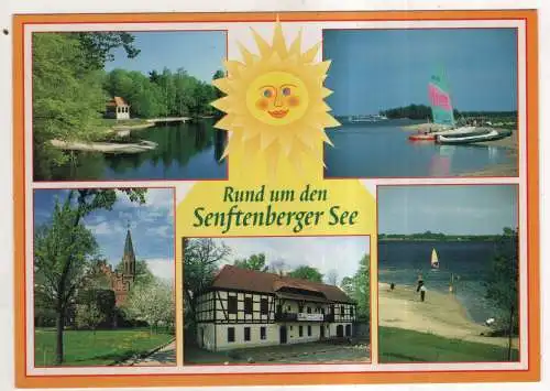 [Ansichtskarte] GERMANY  - Rund um den Senftenberger See. 