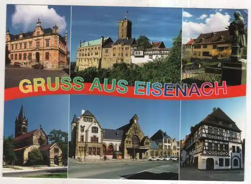 [Ansichtskarte] GERMANY  - Gruss aus Eisenach. 