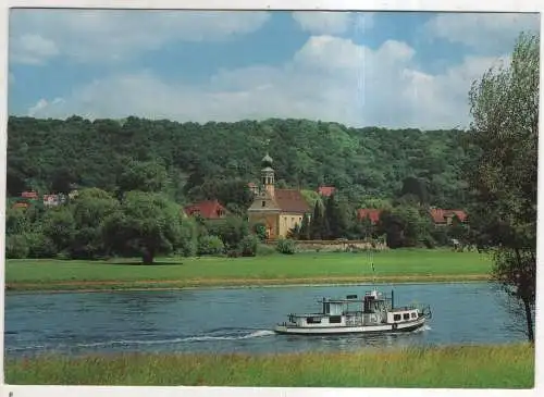 [Ansichtskarte] GERMANY  - Dresden - Hosterwitz - Ev.Luth. Kirche Maria am Wasser. 