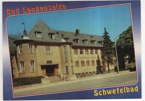 [Ansichtskarte] GERMANY  - Bad Langensalza - Schwefelbad. 