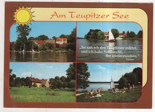 [Ansichtskarte] GERMANY  - Teupitz / Egsdorf - Am Teupitzer See. 