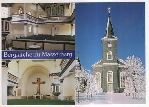 [Ansichtskarte] GERMANY  - Bergkirche zu Masserberg. 