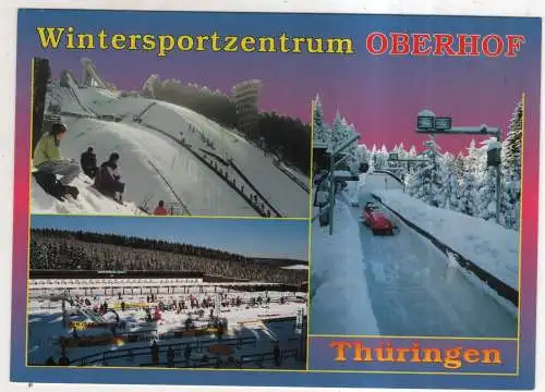 [Ansichtskarte] GERMANY  - Wintersportzentrum Oberhof - Thüringen. 